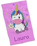 toallas unicornio por mayor 😻Para personalizarlos debes pinchar sobre la opción de -PERSONALIZAR AHORA- coloca tu nombre o frase preferida. Cuanto mayor calidad tenga y más definida esté, mejor será la impresión sobre la toalla.
