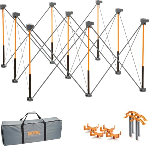 Image of BORA Centipede Folding Work Table 4x4 ft Portable Workbench for Garage