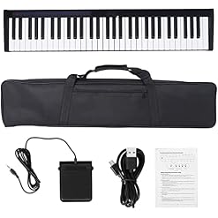 WKLIANGYUANPING Clavier de Piano 61 Touches Musique numérique Clavier électronique Piano électrique Multifonctionnel… - Les Beatles, Paul McCartney, John Lennon, RIngo Starr, George Harrison WKLIANGYUANPING Clavier de Piano 61 Touches Musique numérique Clavier électronique Piano électrique Multifonctionnel… – Image 2