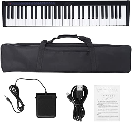WKLIANGYUANPING Clavier de Piano 61 Touches Musique numérique Clavier électronique Piano électrique Multifonctionnel… - Les Beatles, Paul McCartney, John Lennon, RIngo Starr, George Harrison WKLIANGYUANPING Clavier de Piano 61 Touches Musique numérique Clavier électronique Piano électrique Multifonctionnel… – Image 3