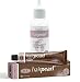 Intensive Hair Tint and Developer Kit (Middle Brown 20 mL with Developer Cream 2.7 oz)