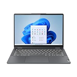 Lenovo Flex 5 Laptop, 14.0″ FHD Touch Display, AMD Ryzen 5 5500U, 16GB RAM, 512GB Storage, AMD Radeon Graphics, Windows 11 Home, Graphite Grey