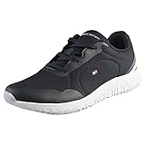 TOMMY HILFIGER Lightweight Runner Stripes, Zapatillas Hombre, Desert Sky, 42 EU