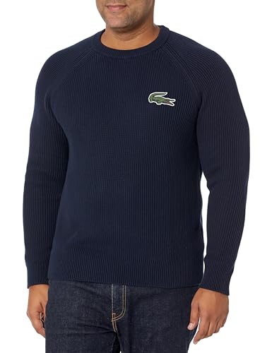 Lacoste Men's Unisex Organic Cotton Crew Neck Sweater