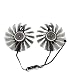 Produktbild Jinyouqin 95mm GAA8S2U GTX1080TI / 1070 / 980TI GPU-Kartenkühler-Fan für GeForce MAXSUN GTX 1080 TI 1080 980 TI-Grafikkarten als Ersatz (Blade Color : AB 2PCS)