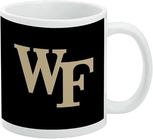 Vista 288 de Taza de cerámica con el logotipo principal de la Universidad de St. John, taza de regalo novedosa para café, té y bebidas calientes, 11oz, blanca