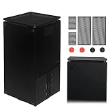Dust Filter Cover for Xbox series X DOBEWINGDELOU ABS plastic bracket and 4 PVC Meshes Set Dustproof