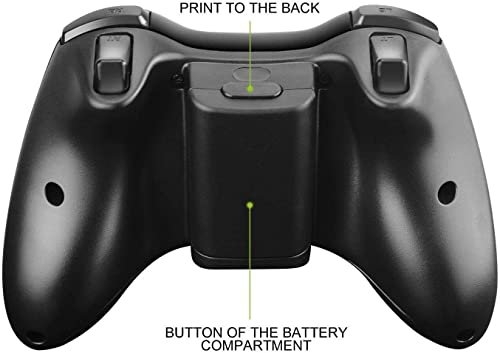 Image of Xbox 360 Wireless Controller Gamepad Joystick with USB Receiver for Xbox 360 and PC 3000