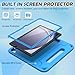 LTROP Kids Case for Samsung Galaxy Tab A11 Plus 11 Inch 2025 / A9 Plus 11 Inch 2023, Built-in Screen Protector, Shockproof Convertible Handle Stand Galaxy Tab A11 Plus / A9 Plus Case Cover, Blue