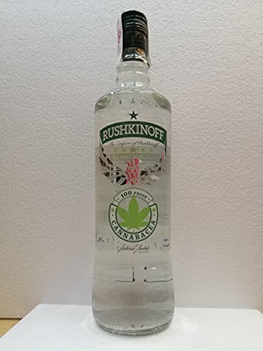Cannabacea Wodka 1 Liter 50% Alkohol Rushkinoff Cover