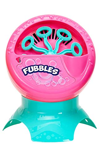Little Kids Fubbles Bubble Blastin’ Bigger Bubbles Kids Automatic Party Machine And Includes 4Oz Of Bubble Solution Toy, Pink #TOP1