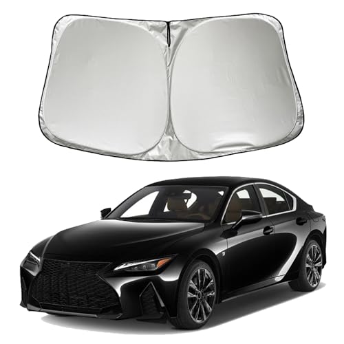 SZYUCHEN Car Windshield Sun Shade Sunshade Compatible with Lexus IS250