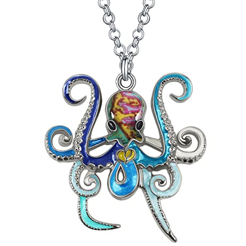 Collier tentacule de pieuvre, le bijou océan idéal pour vos tenues d'été