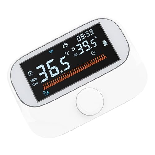 Thermostat intelligent programmable écran LCD contrôleur température pompe à chaleur - 5