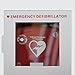 AdirMed AED Cabinet, Non Alarmed AED Defibrillator Wall Mounted, Easy Access AED Box