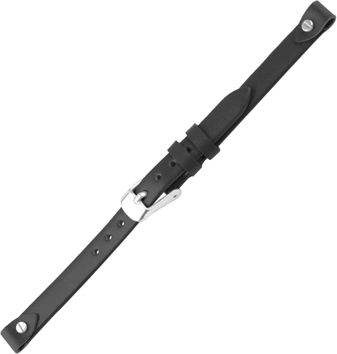 8mm Women Leather Watch Bands Compatible Fit for Fossil 8 mm ES2829 ES2830 ES3060 ES3076 ES3077 ES3148 ES4119 ES4176 ES3262 ES3077 Replacement Watch Strap Wirstband Bracelet For Men and Women