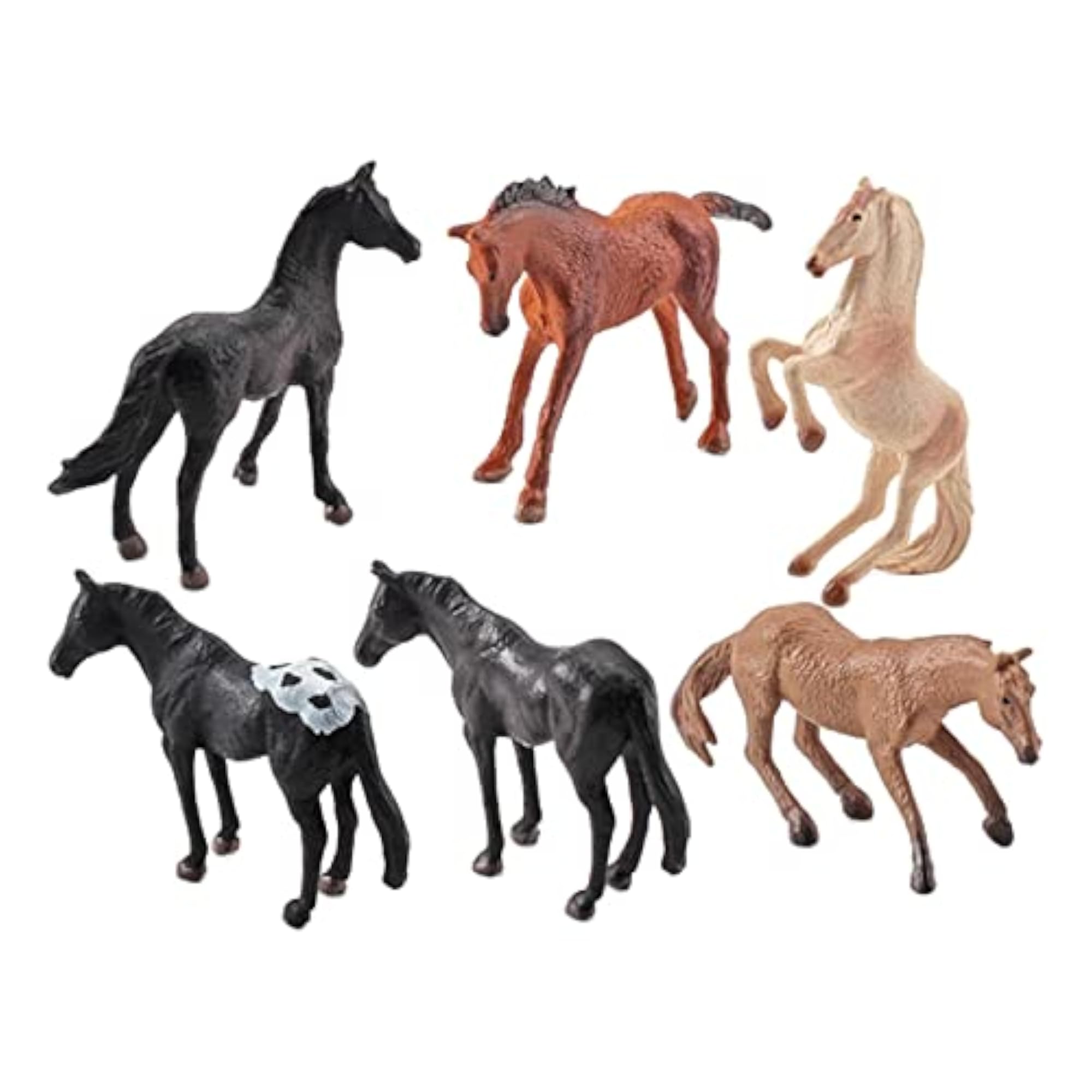 6Pcs Lifelike Farm Animals Figures Mini Educational Toys