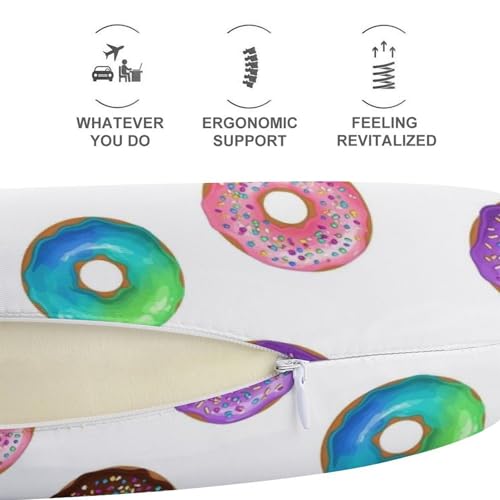 Almohada espuma de memoria 29 cm tamaño único miniatura 4