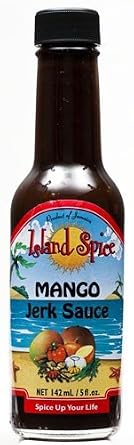 Island Spice Mango Jerk Sauce 5oz