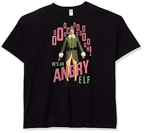 T-shirt Warner Bros homme noir grande taille 5XL en coton confortable au quotidien