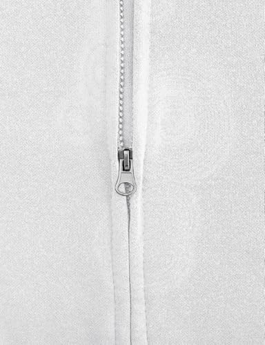 Image of Ohoo Mens Slim Fit Sleeveless Lightweight Zip Up Hooded Sweatshirt Vest Hoodie