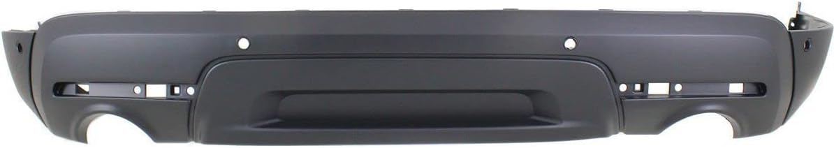 BUMPERS THAT DELIVER - Textured, Black Rear Lower Bumper Cover Replacement Compatible with 2011-2015 Ford Explorer w/Park Assist 11-15, FO1115105