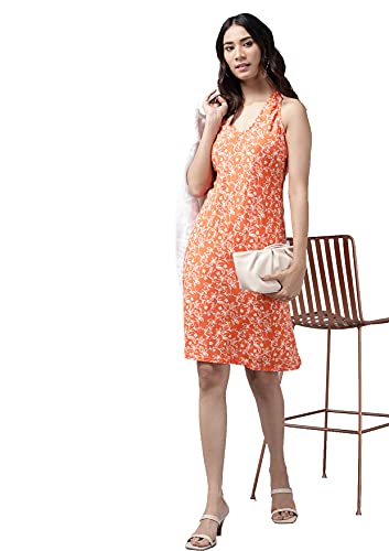 Image of Yash Gallery Women's Rayon & Cotton Cambric Zig-Zag Printed Regular Fit A-Line Kurta for Women