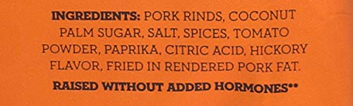 4505 Meats, Chicharrones Fried Pork Rinds, Smokehouse BBQ, 2.5 Ounce