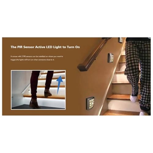 Controlador de Luz para Escaleras con 32 canales y atenuador RGB avanzado 8