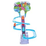 Jouets de dinosaures : ce d'escalier de dinosaure permet aux enfants d'utiliser leurs mains et leur cerveau lorsqu'ils jouent, d'exercer le développement de l'intelligence multiple du bébé, d'escalier pour bébé