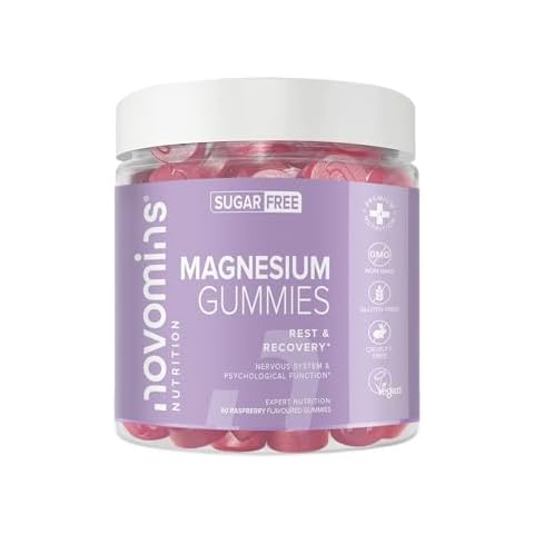 Novomins Sugar Free Magnesium Gummies Cover