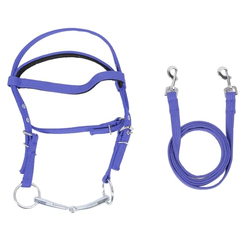 Rênes d'équitation au design élégant en nylon tressé haute résistance