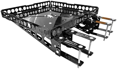 Mount-n-Lock GennyGo RevX2 Heavy Duty RV Bumper-Mounted Generator & Cargo Carrier Tray Kit (1GHKS, Steel)