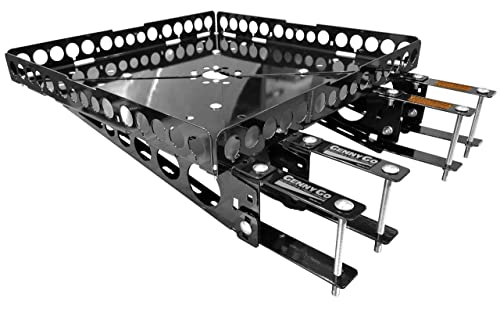 Mount-N-Lock Gennygo Revx2 Heavy Duty Rv Bumper-Mounted Generator & Cargo Carrier Tray Kit (1Ghks, Steel) #TOP6