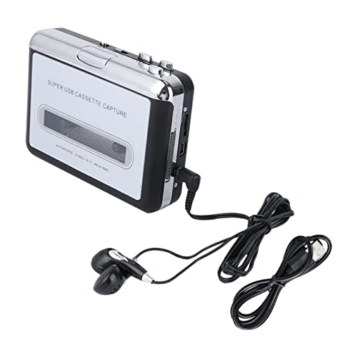 TEHAUX 2 Pçs Fita Cassete Mp Walkman De Fidelidade Via Alto E Antigo USB Prático Fone De Ouvido Exte