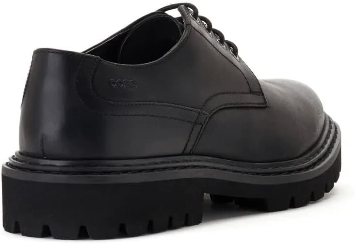 Black Derby Shoes by Base London