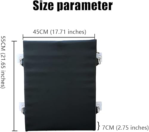 Miniatura 2 de Ala Chun Dummy, tapete de boxeo incluido, almohadilla de objetivo de enfoque de pared, montaje en una pared o tren en un árbol, para entrenamiento