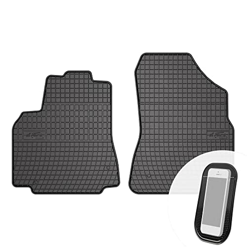 moto-MOLTICO Gummimatten Auto, 2-teiliges Set, Allwetter Gummi Fußmatten, Antirutsch & Wasserfest Autoteppiche - passend für Peugeot Partner 2 Citroen Berlingo 2 2008-2018