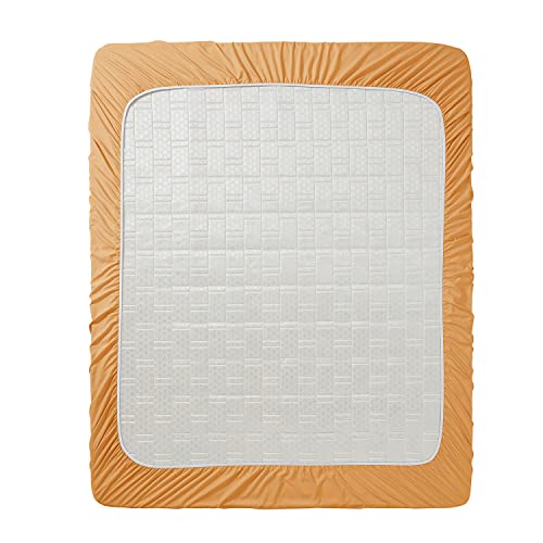 Image of Clara Clark Super Soft King Size Fitted Sheet - Up to 16 Inch Mattress - Wrinkle, Fade, Stain Resistant - Apricot Orange