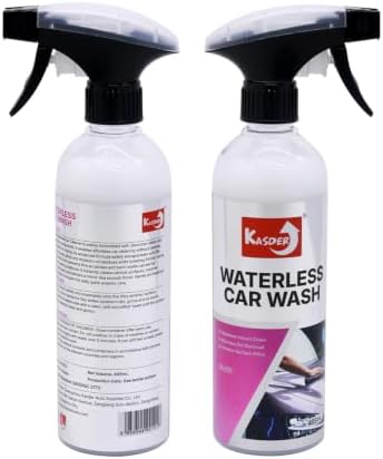 KASDER Waterless Car Wash Spray Towel Kit,Swift Wipe Rinseless
