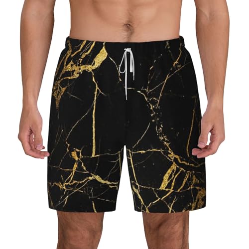 Short de bain homme imprimé marbre idéal pour vos vacances à la plage