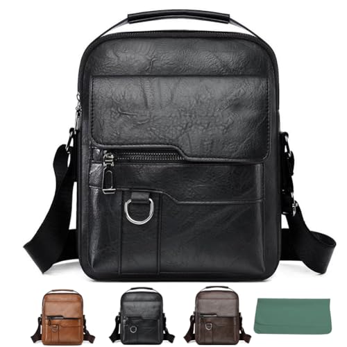 Bolso bandolera para hombre de negocios con diseño impermeable y sistema antirrobo
