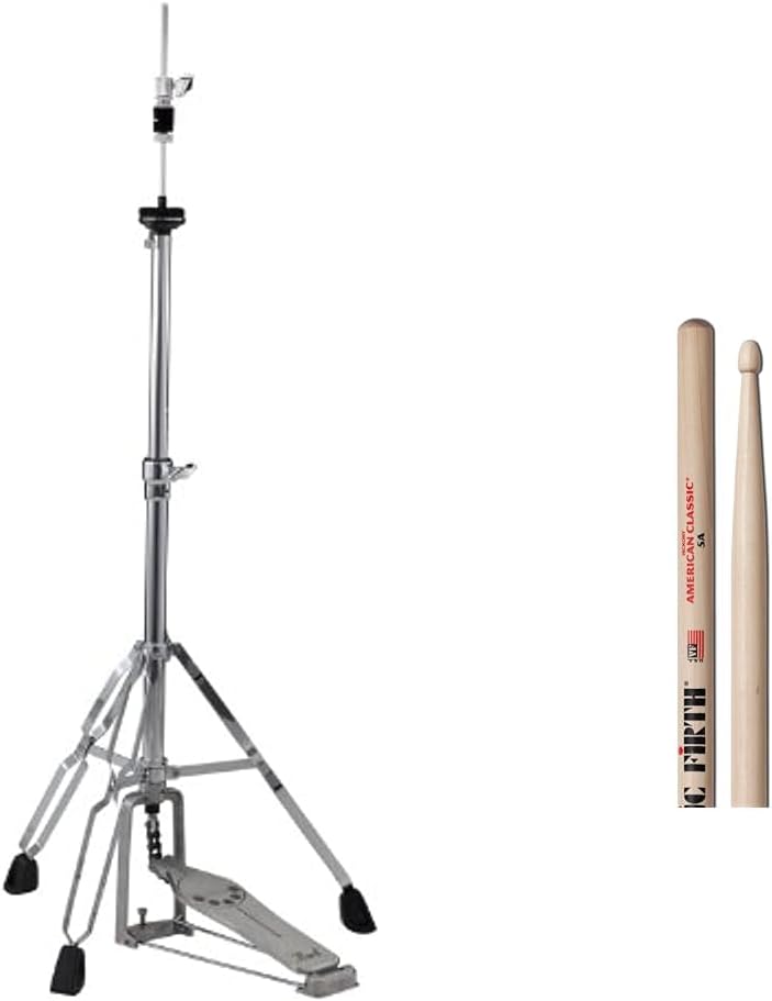 Pearl H830 Hi-Hat Stand, Demonator Style Long Footboard and Swivel Legs