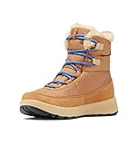 Columbia Slopeside Peak Winterstiefel für Damen, Braun (Elk x Beach), 40 EU