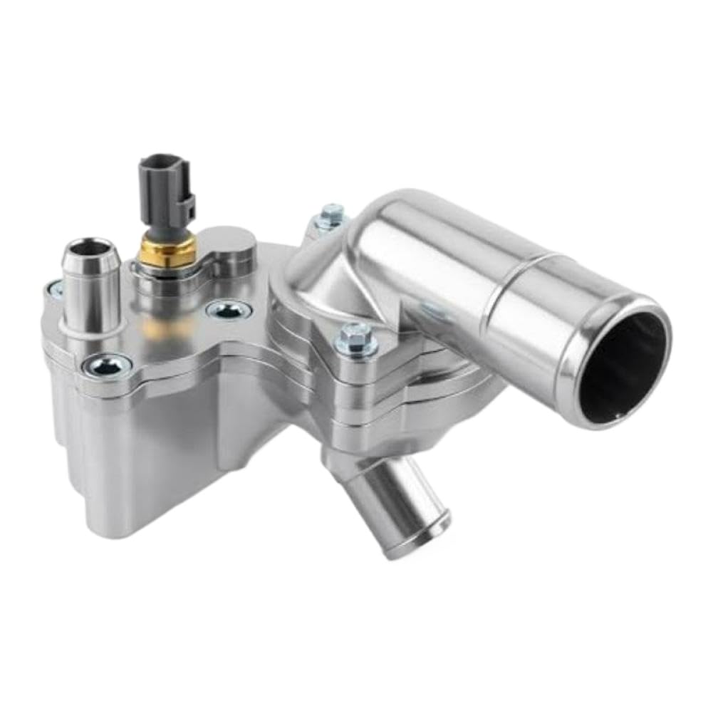 Coolant Thermostat Housing Assembly 2L2Z8592BB Compatible With Explorer 2002-2010 Explorer Sport Trac 2007-2010 Mountaineer 2002-2010