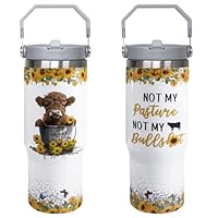 Gothic Tumbler 1,2 Liter - Edelstahl Becher Mit Mond Design & Strohhalm Für Kaffee & Getränke