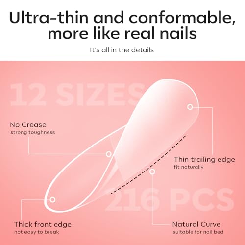  Mini UV Light for Gel Nails X Nail Gel Kit Medium Oval - image 7