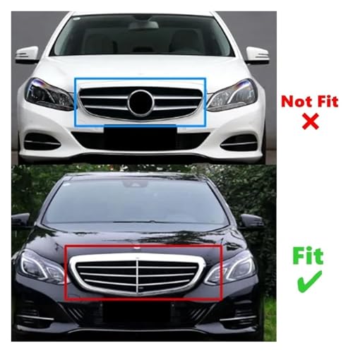 Calandre avant pour Benz Classe E W212 solution anti-vieillissement style Maybach - 3