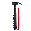 Filfeel Outdoor Metal Hammer Heavy Duty Camping Mallet High Strength Head and Rubber Handle with Lanyard Tent Pegs Nail Puller Tool