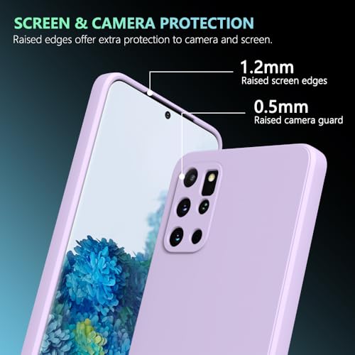 Image of for Samsung Galaxy S20 Plus Case Purple, Scratch Resistant with Soft Touch, Slim Thin Phone Cover for Samsung Galaxy S20 Plus
